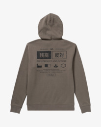 1 RVCA Trade - Kapuzenpulli mit Reißverschluss für Männer Bunt 23MS483502 RVCA