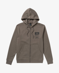 0 RVCA Trade - Kapuzenpulli mit Reißverschluss für Männer Bunt 23MS483502 RVCA