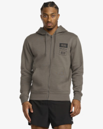 2 RVCA Trade - Kapuzenpulli mit Reißverschluss für Männer Bunt 23MS483502 RVCA
