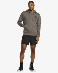 4 RVCA Trade - Kapuzenpulli mit Reißverschluss für Männer Bunt 23MS483502 RVCA