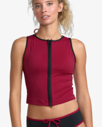 2 Aren Zip Up - Top curto de biquíni para Mulher Multi 23O102501 RVCA