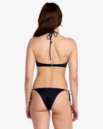 1 Cabana - Top bikini a fascia da Donna Black 23O121600 RVCA