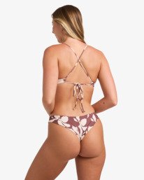 1 Something Else - Top de bikini Bralette para mujer Marron 23O141603 RVCA