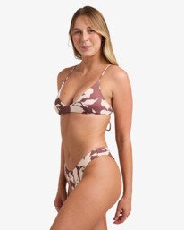 3 Something Else - Top de bikini Bralette para mujer Marron 23O141603 RVCA