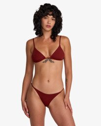 6 Micro Rib Fixed Tri Rouge 23O142616 RVCA