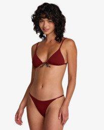 3 Micro Rib Fixed Tri Rouge 23O142616 RVCA