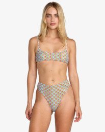 0 Slow Going - Bandeau Bikini Top for Women Blue 23O181603 RVCA