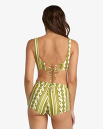 1 Beach Wave - Bralette Bikini Top for Women Green 23O182501 RVCA