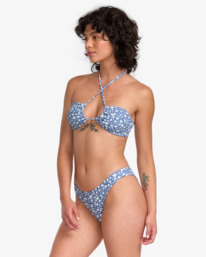 2 Fleur - Bikiniunterteil mit knapper Bedeckung für Frauen Blau 23O211502 RVCA