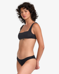 2 Solid - Braguita de bikini de cobertura reveladora para Mujer Negro 23O211504 RVCA