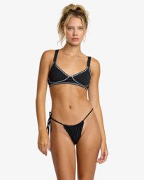 1 Aren Tie Side - Bikinihose mit Schnürung für Frauen Schwarz 23O232511 RVCA