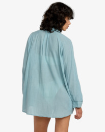 1 Province - Beach Shirt for Women Blue 23O601500 RVCA