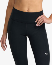 2 Va Square Neck - Soutien de desporto de suporte médio para mulher Preto 23WS021506 RVCA