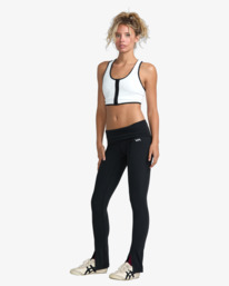 3 Aren Split - Calças de cintura elástica para Mulher Preto 23WS112504 RVCA