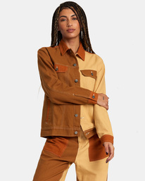 0 MOSAIC JACKET  AVJJK00177 RVCA