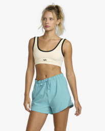 2 Va Essential Yogger 12" - Stoffshorts für Frauen Blau AVJNS00180 RVCA