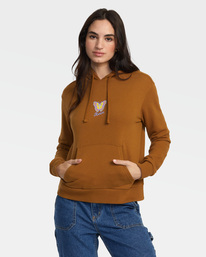 0 So Fly - Felpa con cappuccio da Donna  AVJSF00262 RVCA