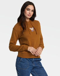 5 So Fly - Felpa con cappuccio da Donna  AVJSF00262 RVCA