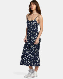 4 Maiden - Midi Dress for Women Blue AVJWD00241 RVCA