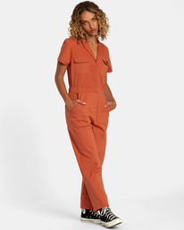 4 Recession Collection - Jumpsuit for Women Brown AVJWD00277 RVCA