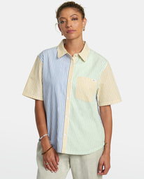 1 Nauti Shirt - Short Sleeve Shirt for Women Multi AVJWT00195 RVCA