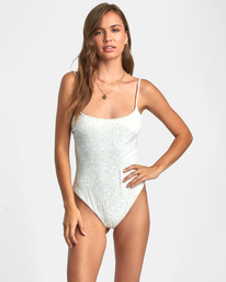 6 Darling - One-Piece Swimsuit for Women Grey AVJX100133 RVCA