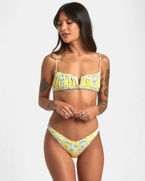 6 Freya Shirred - Bralette Bikini da Donna Blue AVJX300383 RVCA