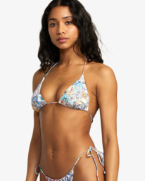 2 Sage Vaughn x RVCA - Tri Bikini Top for Women  AVJX300465 RVCA
