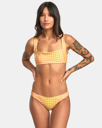 13 Sunkissed - Reversible Medium Bikini Bottoms for Women Orange AVJX400340 RVCA
