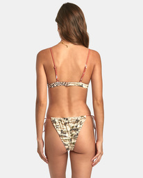 12 Tossed Slide Tie - Reversible Medium Bikini Bottoms for Women Multi AVJX400353 RVCA