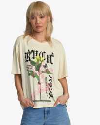 0 Midnight Kyoto - T-Shirt für Frauen Weiss AVJZT00962 RVCA