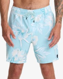 0 VA Elastic - Swim Shorts for Men Blue AVYBS00147 RVCA