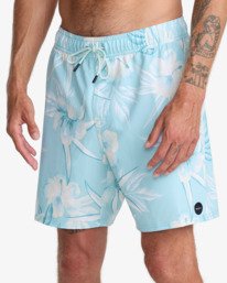 1 VA Elastic - Swim Shorts for Men Blue AVYBS00147 RVCA