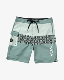 0 Eastern - Short de bain pour Homme Gris AVYBS00261 RVCA