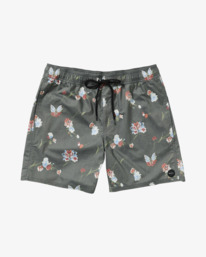 0 Barnes - Short de bain pour Homme Orange AVYBS00265 RVCA