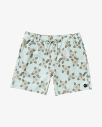 0 Barnes - Short de bain pour Homme Vert AVYBS00265 RVCA