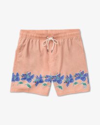 0 Barnes - Short de bain pour Homme Noir AVYBS00265 RVCA