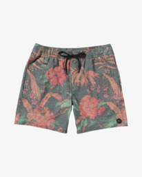 0 Atlas Elastic - Schwimmshorts für Männer Schwarz AVYBS00293 RVCA