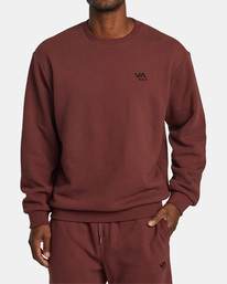 0 VA Essential - Felpa da Uomo Red AVYFT00331 RVCA