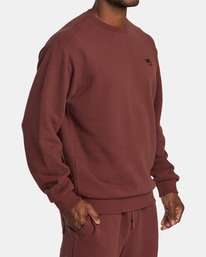 4 VA Essential - Felpa da Uomo Red AVYFT00331 RVCA