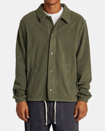 0 Downtown - Corduroy Shirt for Men Green AVYFT00376 RVCA