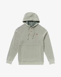 0 Port - Sudadera con capucha para hombre Negro AVYFT00382 RVCA