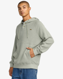 4 Port - Sudadera con capucha para hombre Negro AVYFT00382 RVCA
