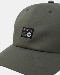 3 ANP Daily - Casquette strapback pour Homme Vert AVYHA00406 RVCA