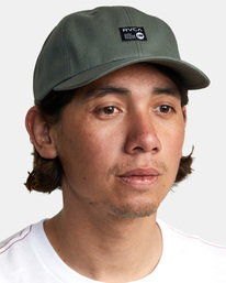 7 ANP Daily - Casquette strapback pour Homme Vert AVYHA00406 RVCA