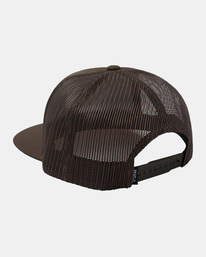 1 VA All The Way - Trucker Cap for Men Brown AVYHA00464 RVCA