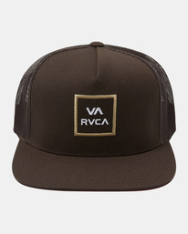2 VA All The Way - Trucker Cap for Men Brown AVYHA00464 RVCA