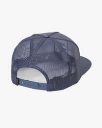 1 VA Atw - Trucker Cap for Men Grey AVYHA00466 RVCA