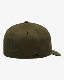 3 RVCA Flex Fit - Flexfit® Cap for Men Green AVYHA00477 RVCA