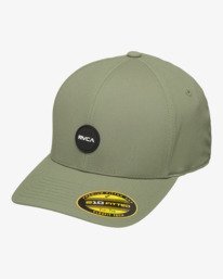 0 Seasons Flexfit - Flexfit Cap for Men Green AVYHA00478 RVCA